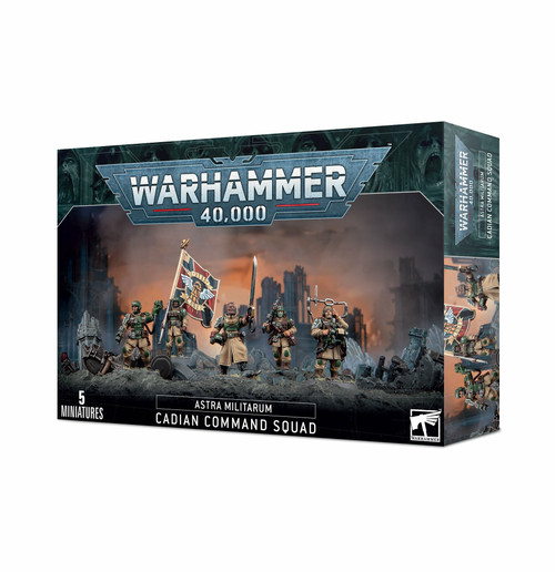 Warhammer 40,000 - Astra Militarum: Cadian Command Squad