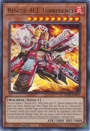 AMDE-EN007 Rescue-ACE Turbulence (Ultra Rare)