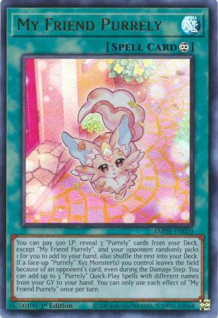 AMDE-EN020 My Friend Purrely (Ultra Rare)