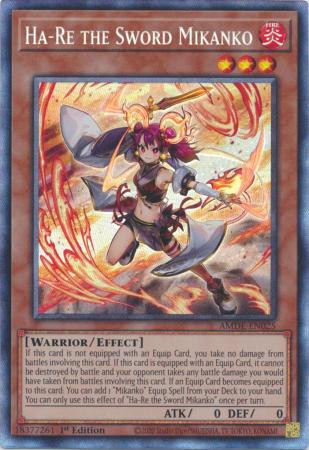 AMDE-EN025 Ha-Re the Sword Mikanko (Collector's Rare)