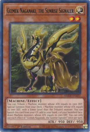 AMDE-EN037 Gizmek Naganaki, the Sunrise Signaler
