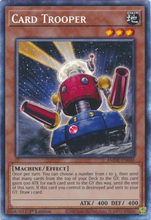 AMDE-EN046 Card Trooper (Collector's Rare)