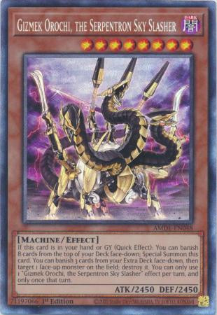 AMDE-EN048 Gizmek Orochi, the Serpentron Sky Slasher (Collector's Rare)
