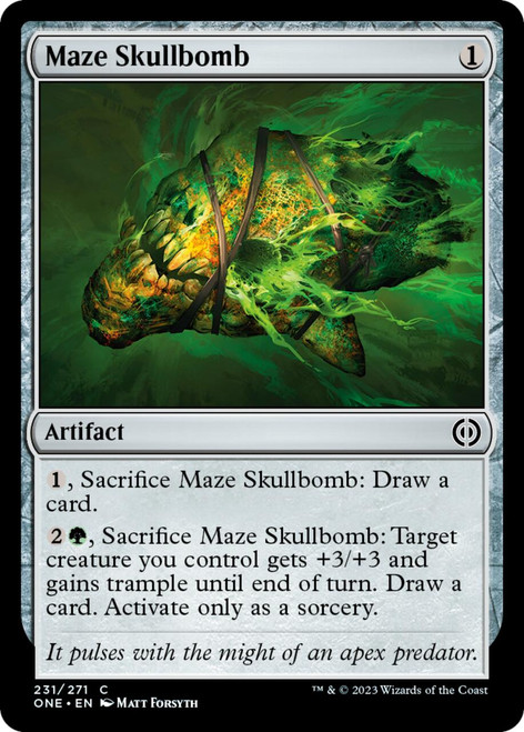 Maze Skullbomb | Phyrexia: All Will Be One