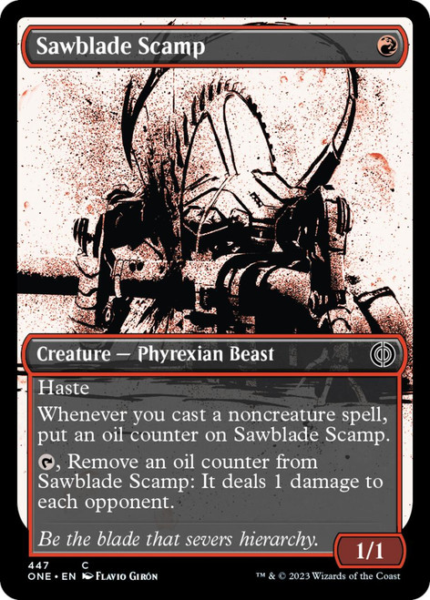 Sawblade Scamp (Borderless Ichor Compleat foil)