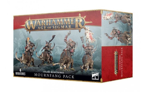 Warhammer Age of Sigmar - Ogor Mawtribes: Mournfang Pack (OLD)