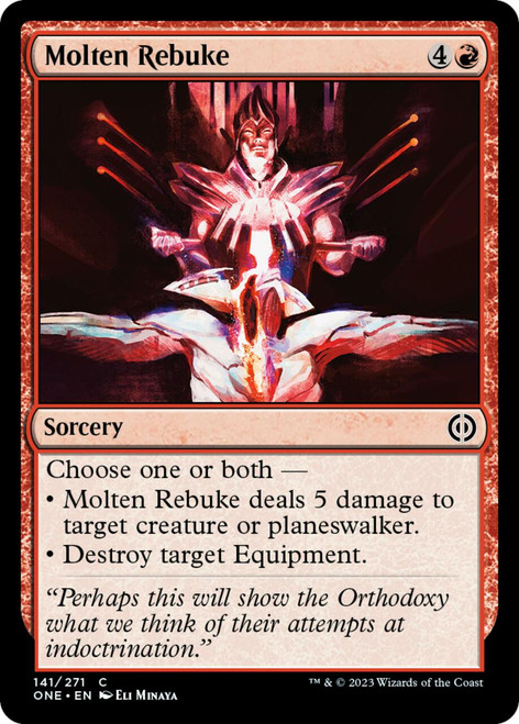 Molten Rebuke | Phyrexia: All Will Be One