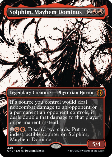Solphim, Mayhem Dominus (Borderless Ichor Compleat foil)