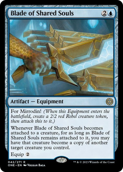 Blade of Shared Souls (foil) | Phyrexia: All Will Be One