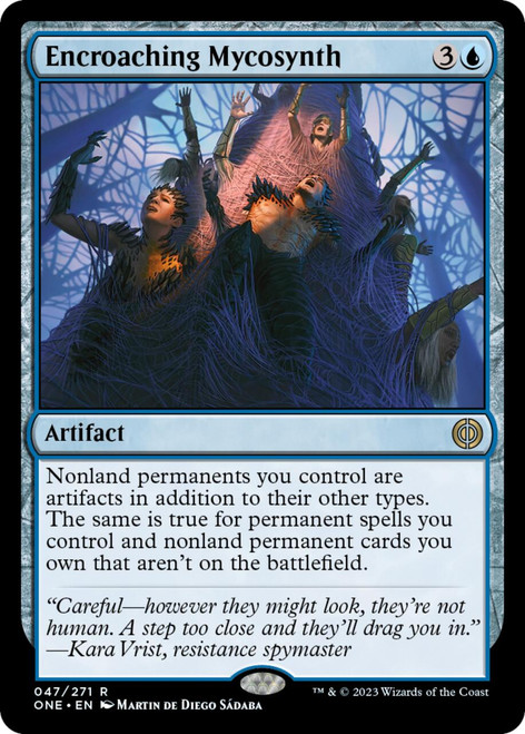 Encroaching Mycosynth (foil)