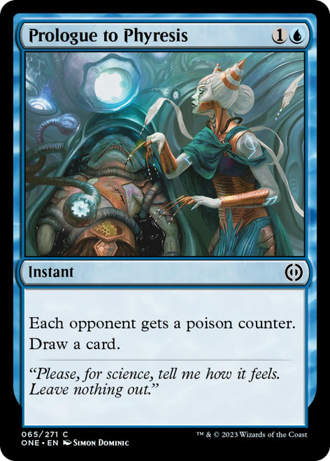 Prologue to Phyresis (foil) | Phyrexia: All Will Be One