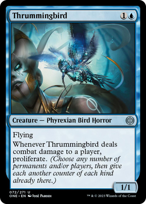 Thrummingbird (foil) | Phyrexia: All Will Be One