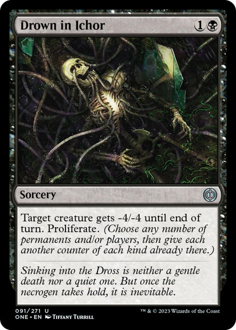 Drown in Ichor (foil) | Phyrexia: All Will Be One