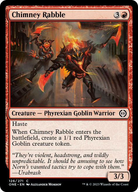 Chimney Rabble (foil) | Phyrexia: All Will Be One