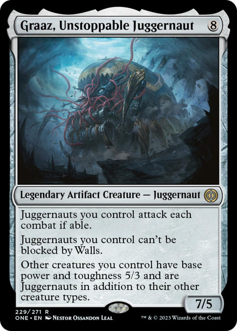 Graaz, Unstoppable Juggernaut (foil) | Phyrexia: All Will Be One