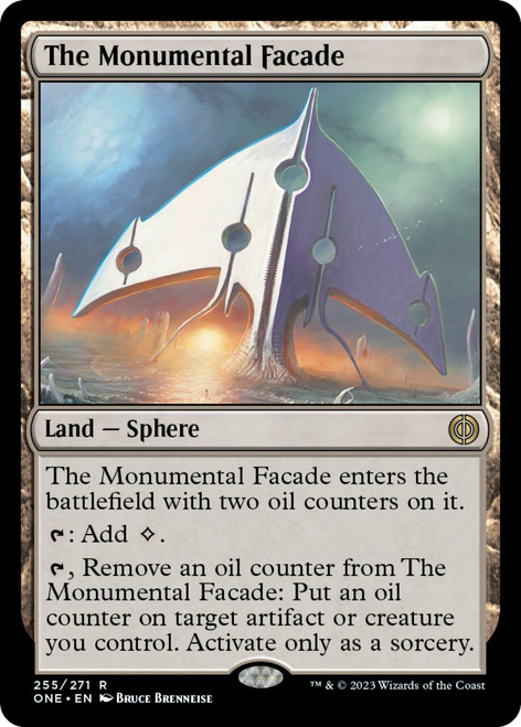 The Monumental Facade (foil) | Phyrexia: All Will Be One