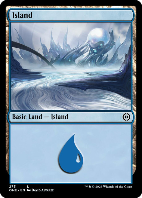 Island (#273) (foil) | Phyrexia: All Will Be One