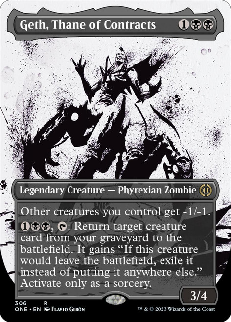 Geth, Thane of Contracts (Borderless Ichor foil)