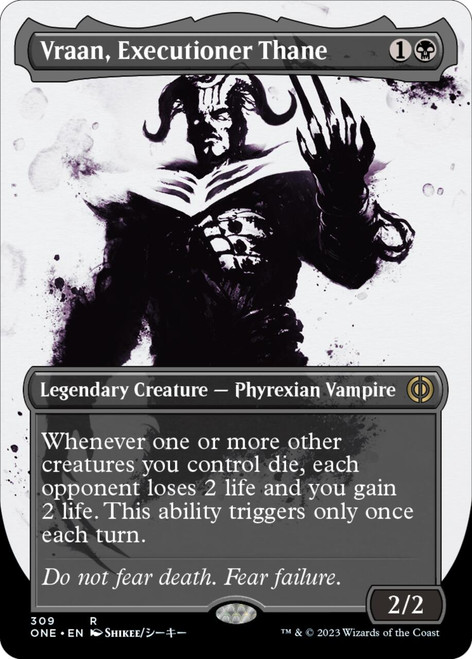 Vraan, Executioner Thane (Borderless Ichor foil)
