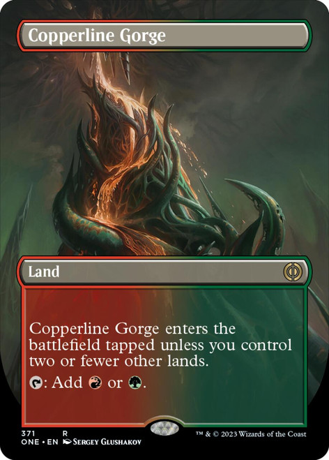 Copperline Gorge (Borderless foil)