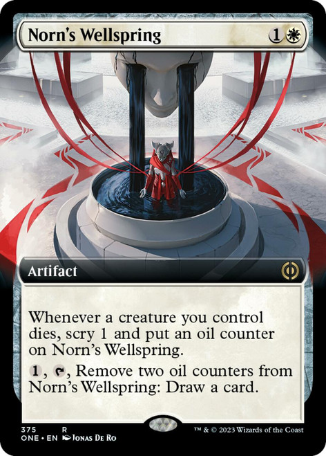 Norn's Wellspring (Extended Art foil) | Phyrexia: All Will Be One