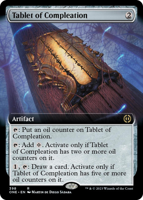 Tablet of Compleation (Extended Art foil)