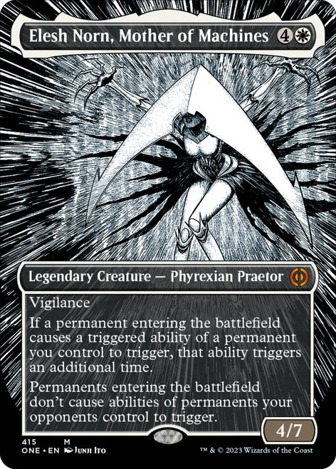 Elesh Norn, Mother of Machines (Borderless Manga foil)