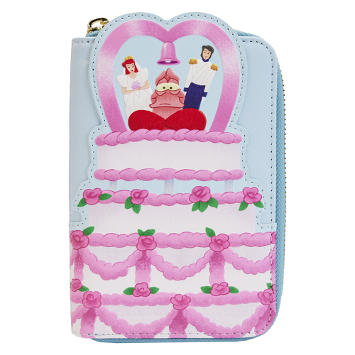 Disney: The Little Mermaid Wedding Cake Zip Around Wallet