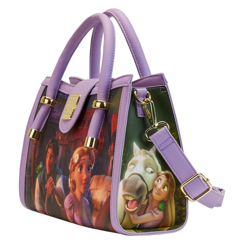 Disney: Rapunzel Princess Scene Crossbody Bag