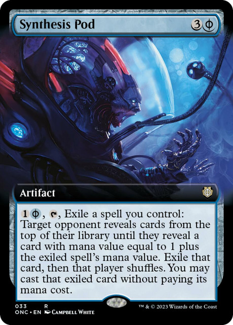 Synthesis Pod (Extended Art) | Phyrexia: All Will Be One Commander