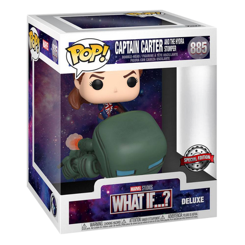 POP! Marvel - What If...? #885 Captain Carter and the Hydra Stomper Deluxe