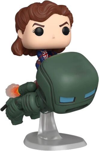 POP! Marvel - What If...? #885 Captain Carter and the Hydra Stomper Deluxe
