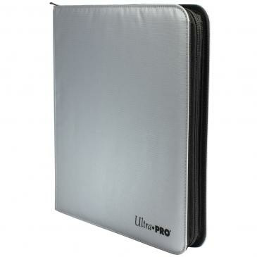 Ultra PRO 12-Pocket Zippered PRO-Binder Silver