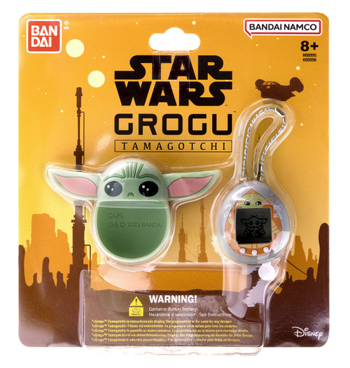The Mandalorian - Grogu Use the Force & Silicone Case Set Star Wars Tamagotchi Nano