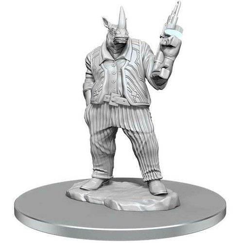 Magic: The Gathering Unpainted Miniatures - Freelance Muscle and Rhox Pummeler (90564)