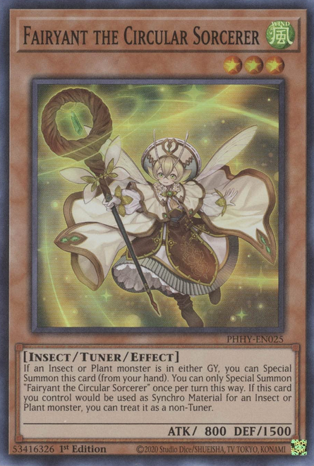 PHHY-EN025 Fairyant the Circular Sorcerer