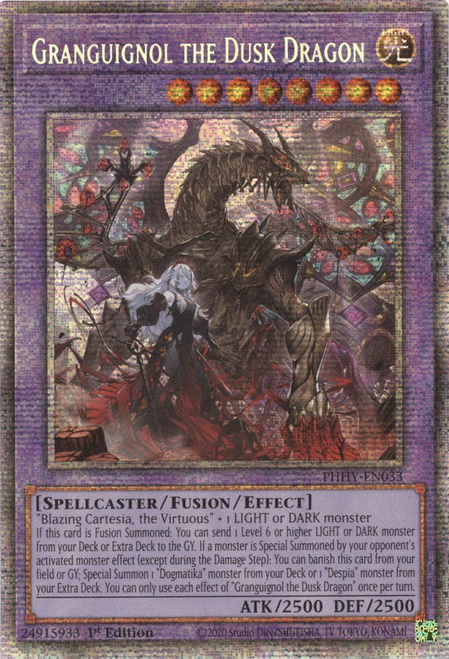 PHHY-EN033 Granguignol the Dusk Dragon (Starlight Rare)