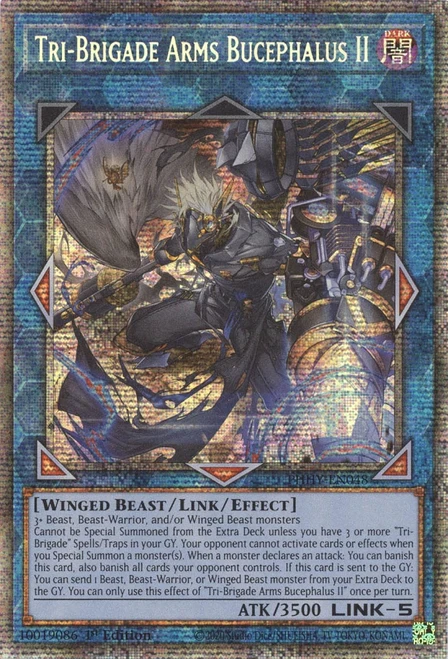 PHHY-EN048 Tri-Brigade Arms Bucephalus II (Starlight Rare)
