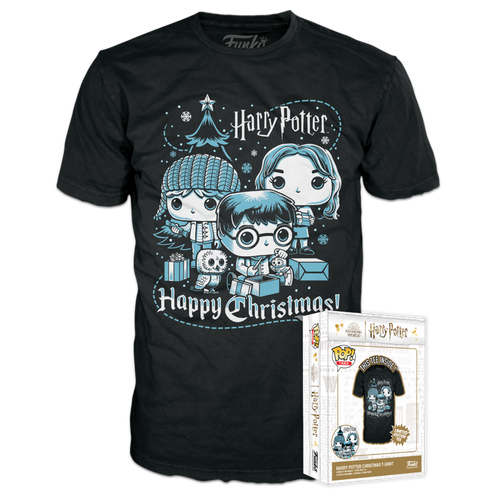 POP! Tees: Harry Potter - Happy Christmas Boxed T-Shirt