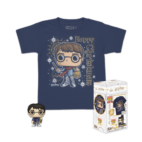 Pocket POP! & Tee: Harry Potter - Holiday Harry & Children's T-Shirt