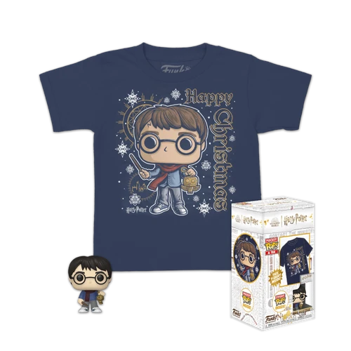 Pocket POP! & Tee: Harry Potter - Holiday Harry & Children's T-Shirt