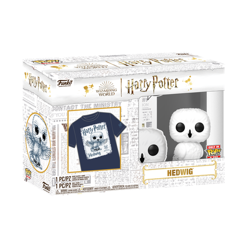 POP! & Tee: Harry Potter - Hedwig  & T-Shirt set