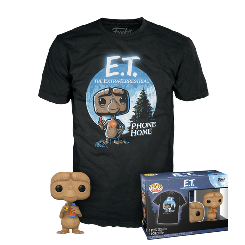 POP! & Tee: E.T. The Extraterrestrial - E.T. with Candy & T-Shirt set