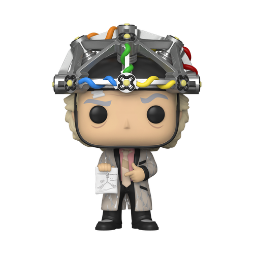POP! & Tee: Back to the Future - Doc with Helmet (Glow in the Dark) & T-Shirt set