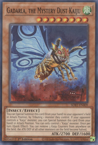 SDBT-EN009 Gadarla, the Mystery Dust Kaiju