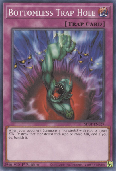 SDBT-EN029 Bottomless Trap Hole