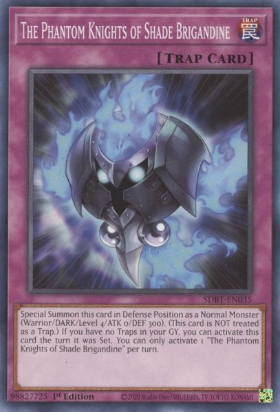 SDBT-EN035 The Phantom Knights of Shade Brigandine
