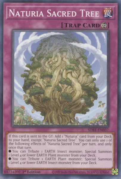 SDBT-EN037 Naturia Sacred Tree
