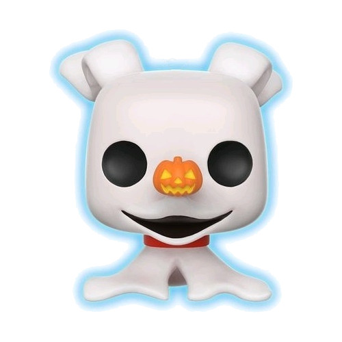 Pocket POP! The Nightmare Before Christmas - Zero (Glow) loose 4cm vinyl figure