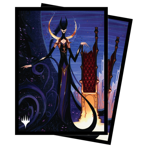 MTG Wilds of Eldraine Deck Protector Sleeves featuring Ashiok, Wicked Manipulator (100)